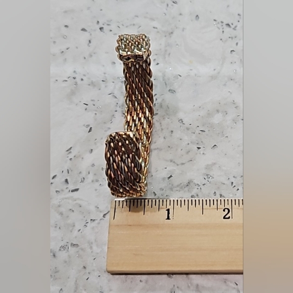 Braided Copper Adjustable Cuff Bracelet - Picture 8 of 10